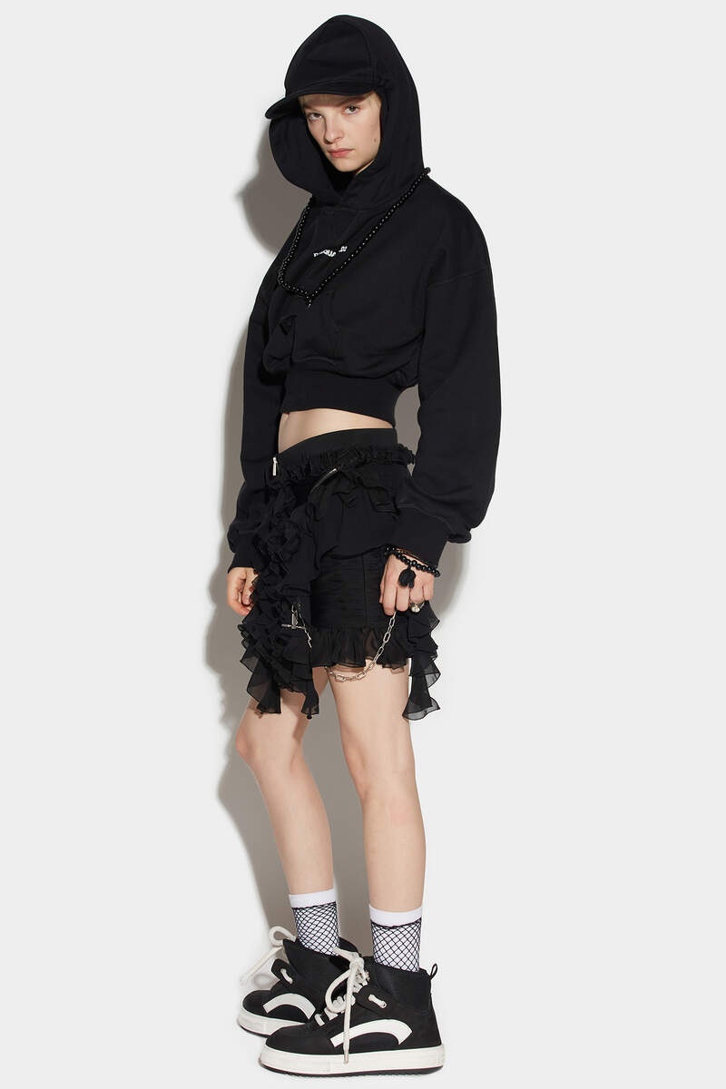 ZIPPED MINI SKIRT - 2
