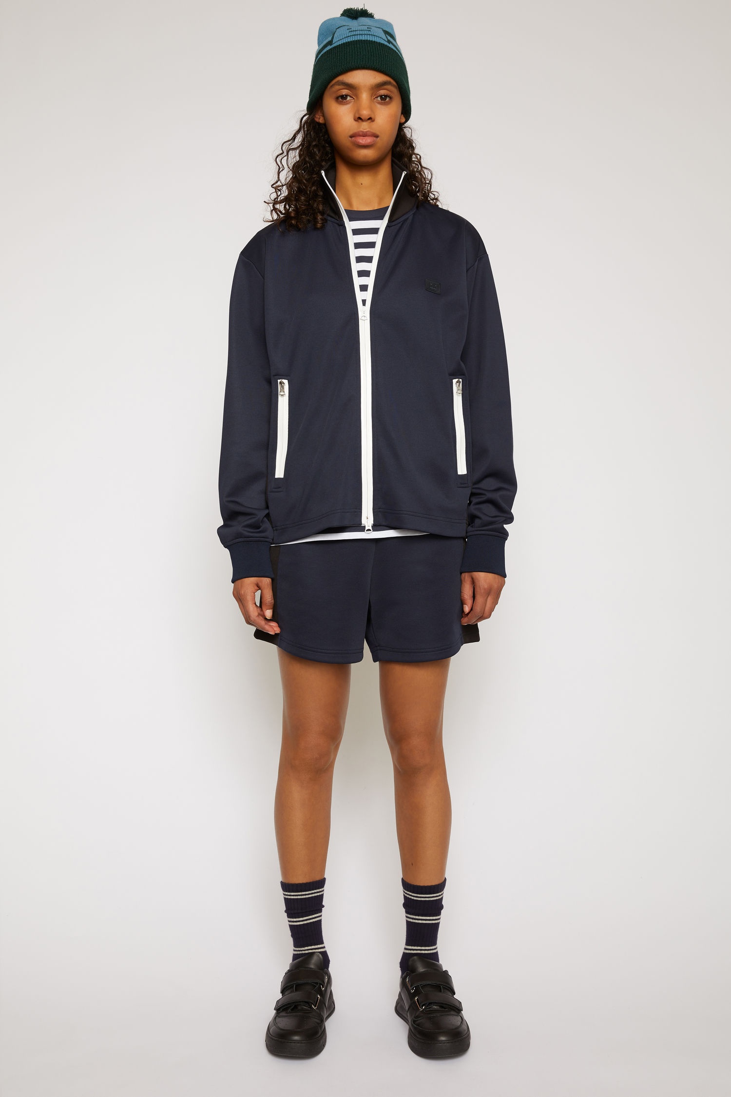 Tracksuit jacket navy blue - 2