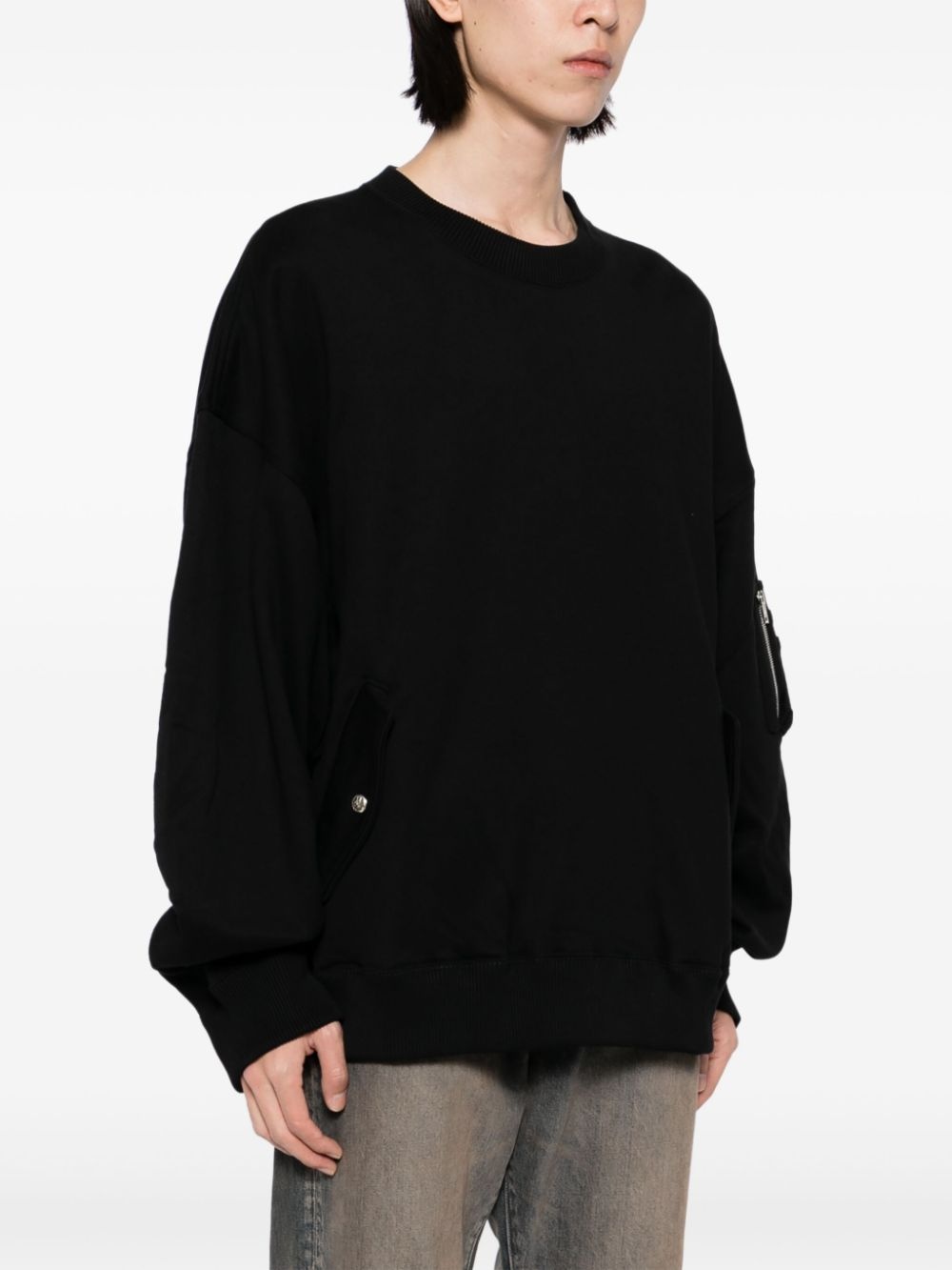 crew-neck sweatshirt - 3