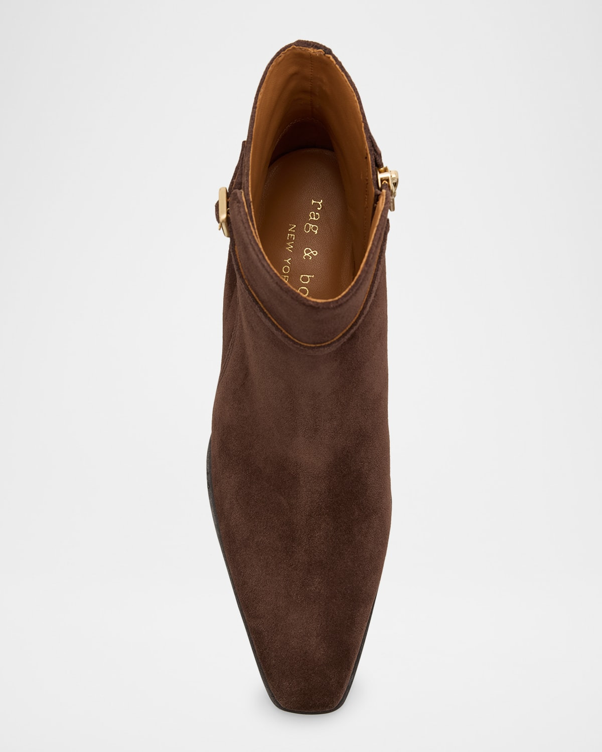 Joni Suede Buckle Ankle Boots - 5
