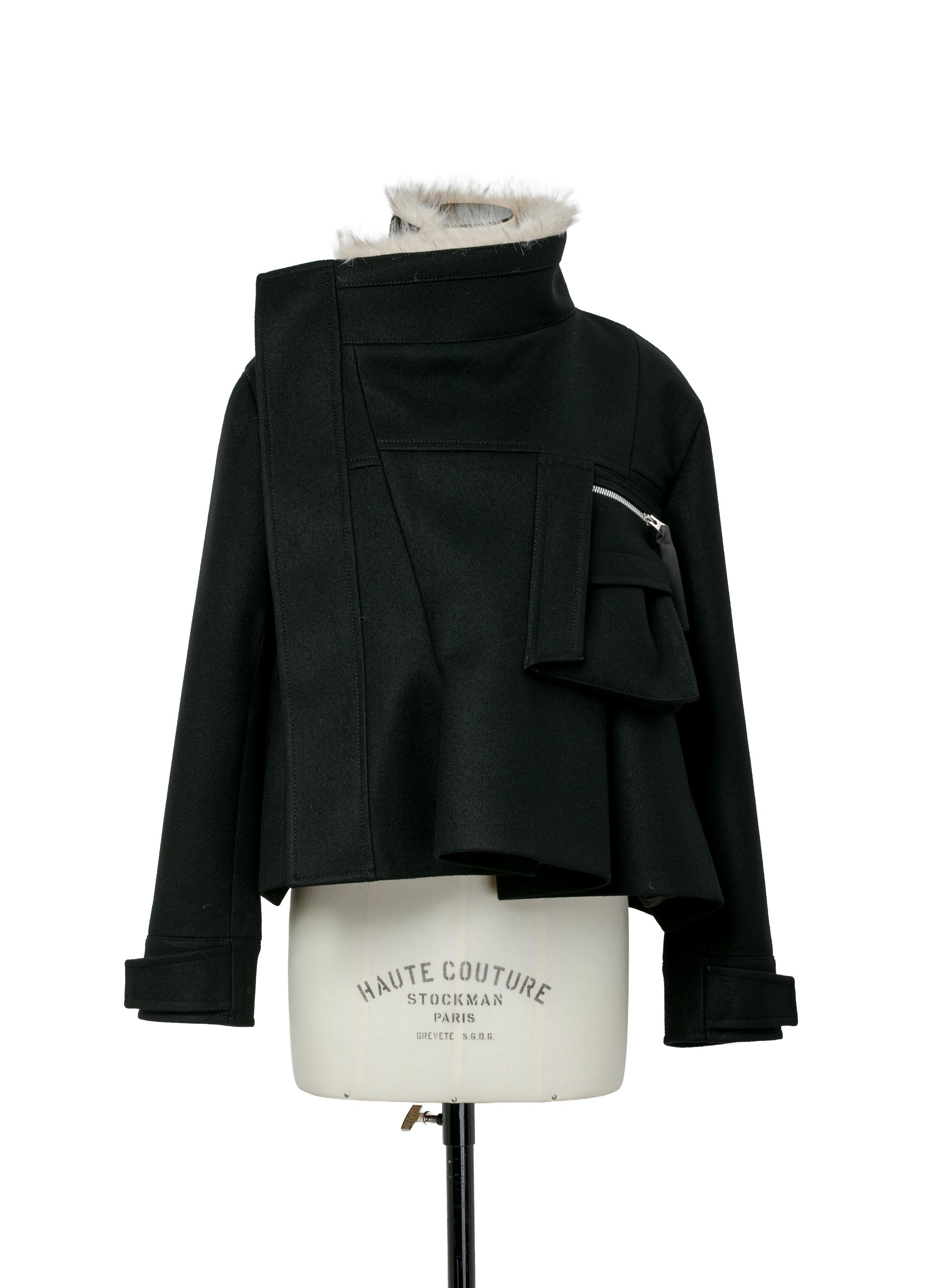 Wool Melton Blouson - 2