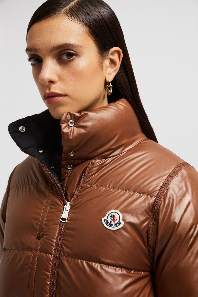 Moncler Verone Reversible Short Down Jacket 9