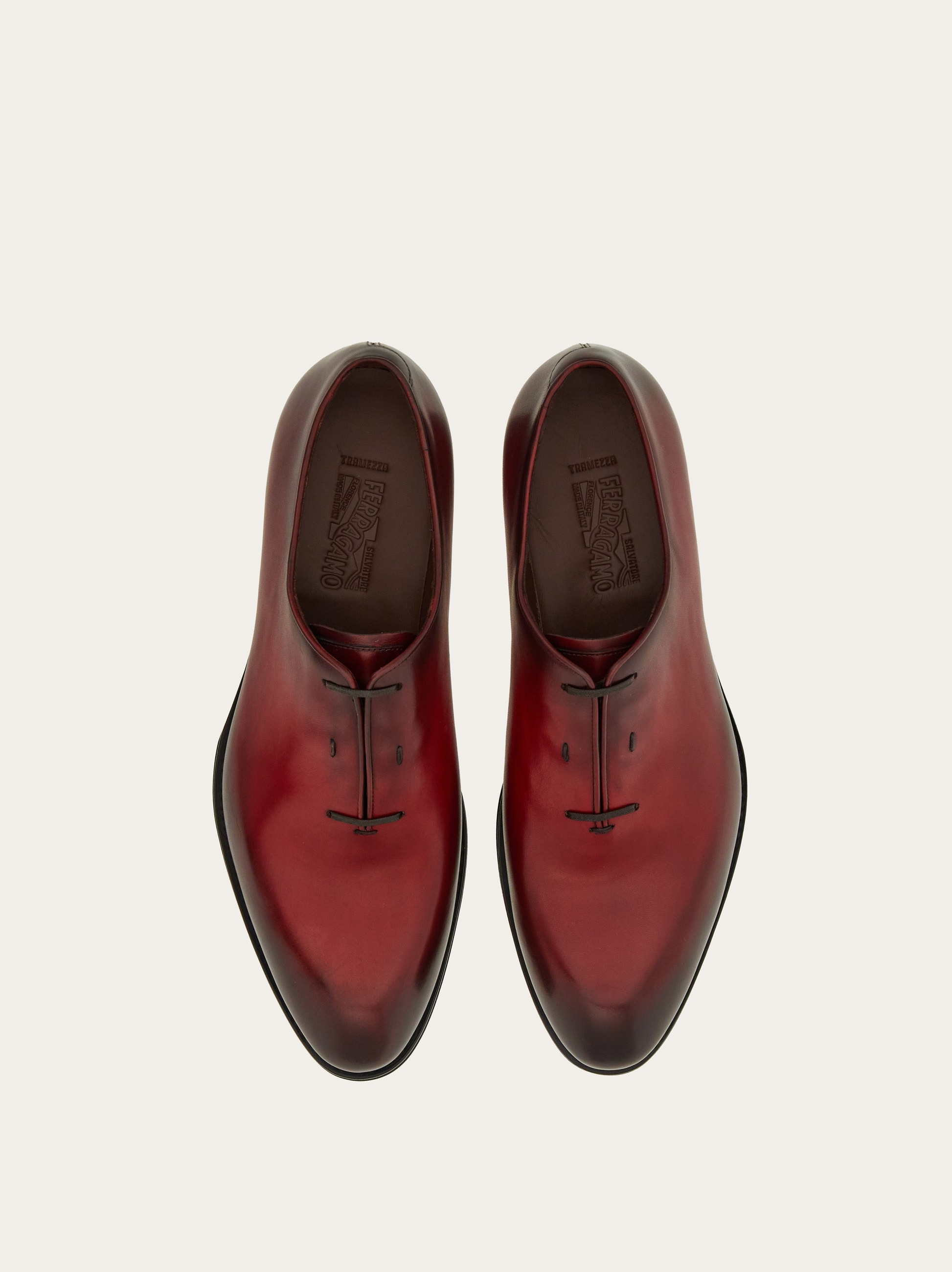 Tramezza Oxford with covered laces - 3
