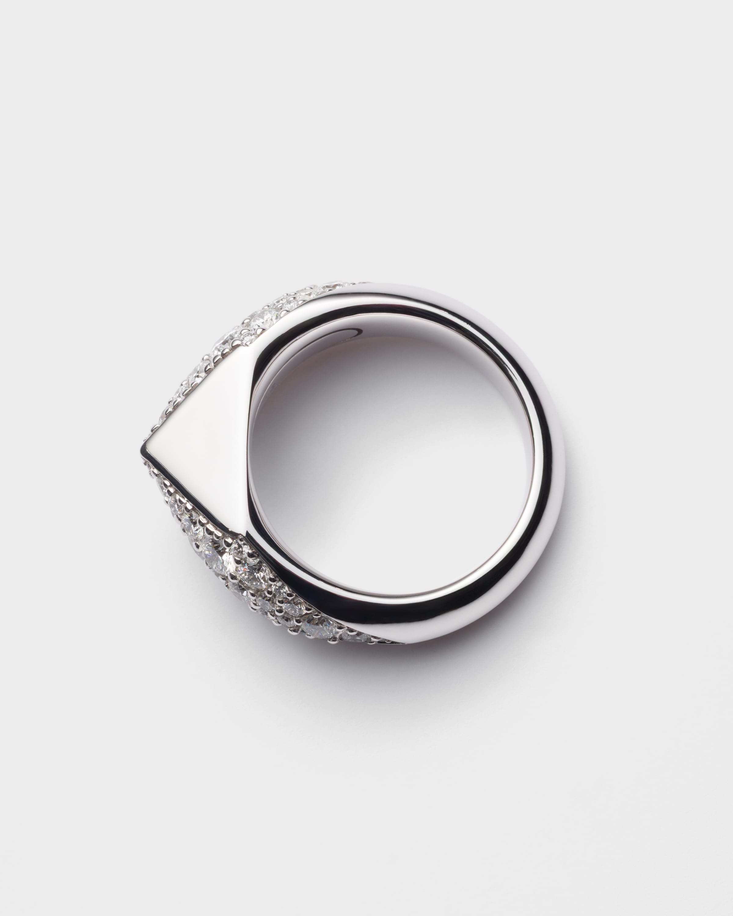 Eternal Gold ring in white gold with diamonds - 4