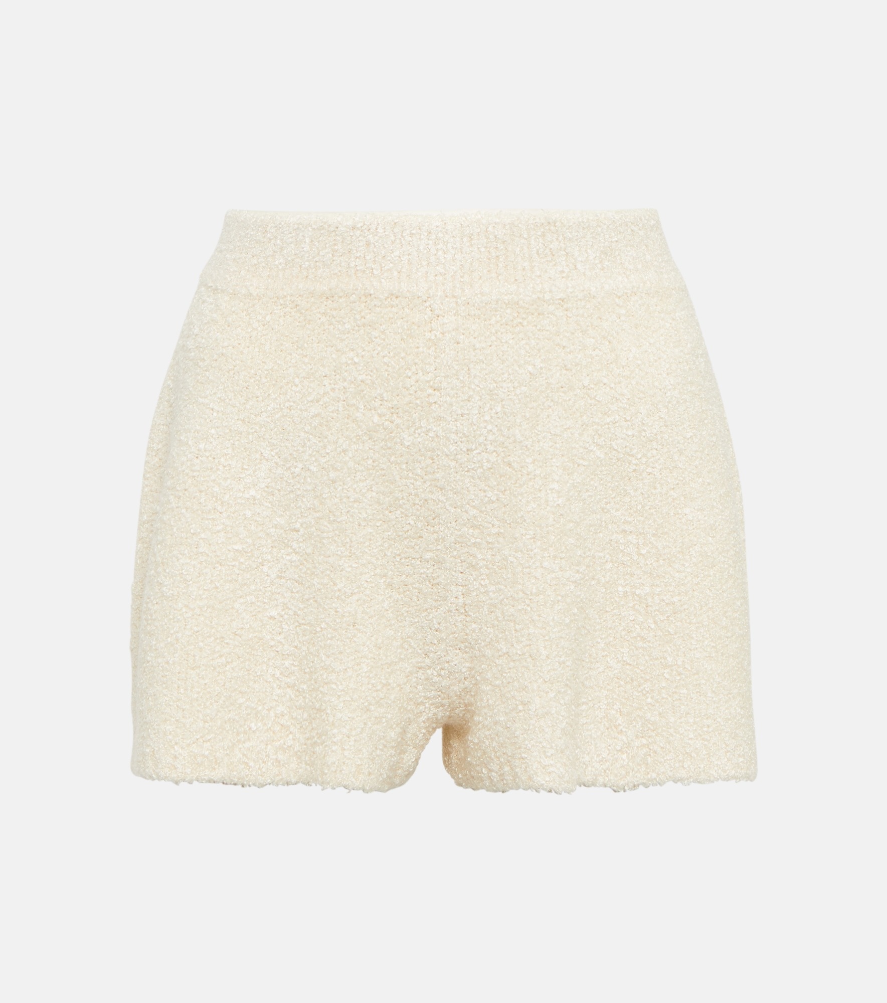 Silk bouclé shorts - 1