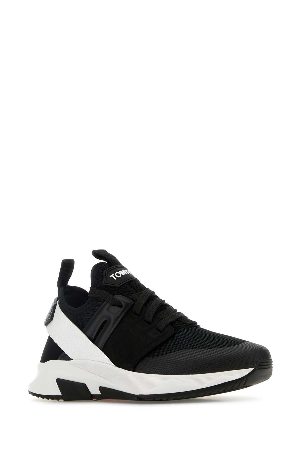 Tom Ford Men Black Jago Sneakers - 2