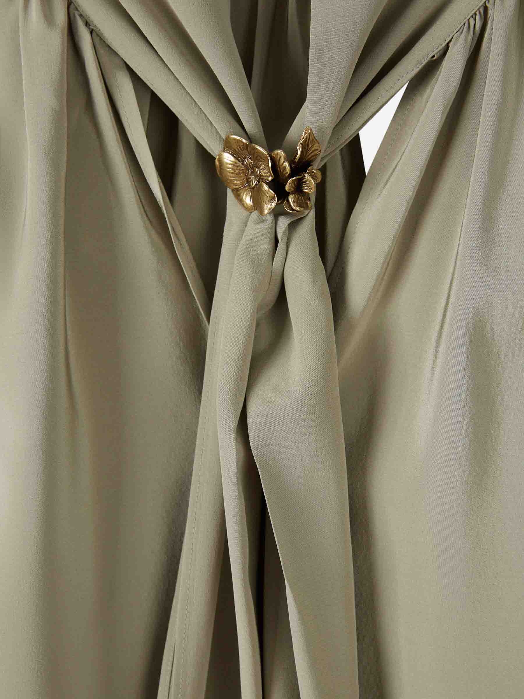 LEONIDA SILK BLOUSE - 3