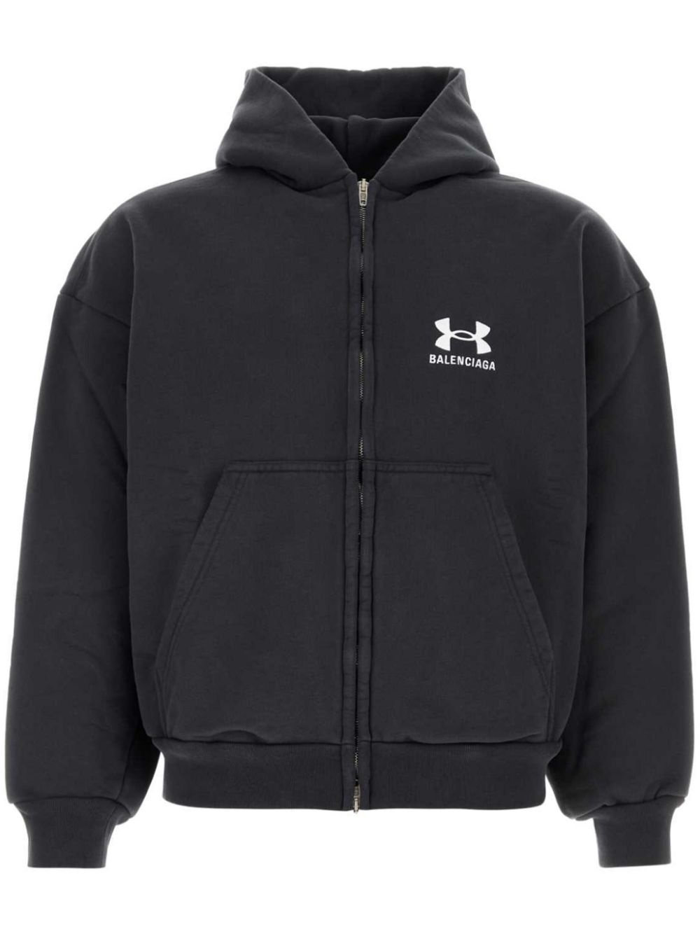 Black cotton Balenciaga X Under ArmourÂ® sweatshirt - 1