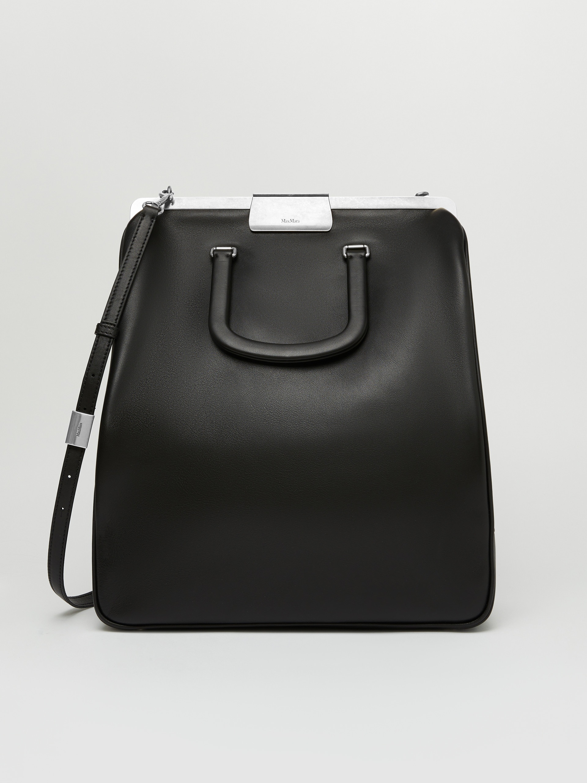 MAXMARACLASPXL Leather vertical handbag, large - 1