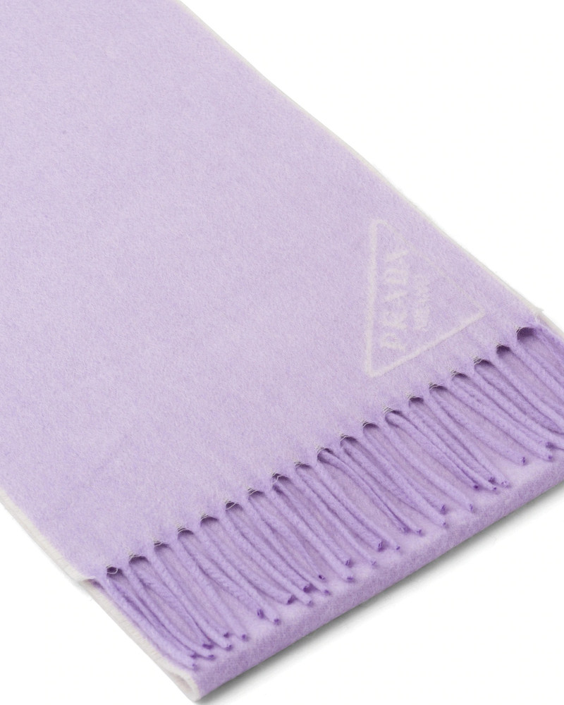 Prada Double cashmere scarf outlook