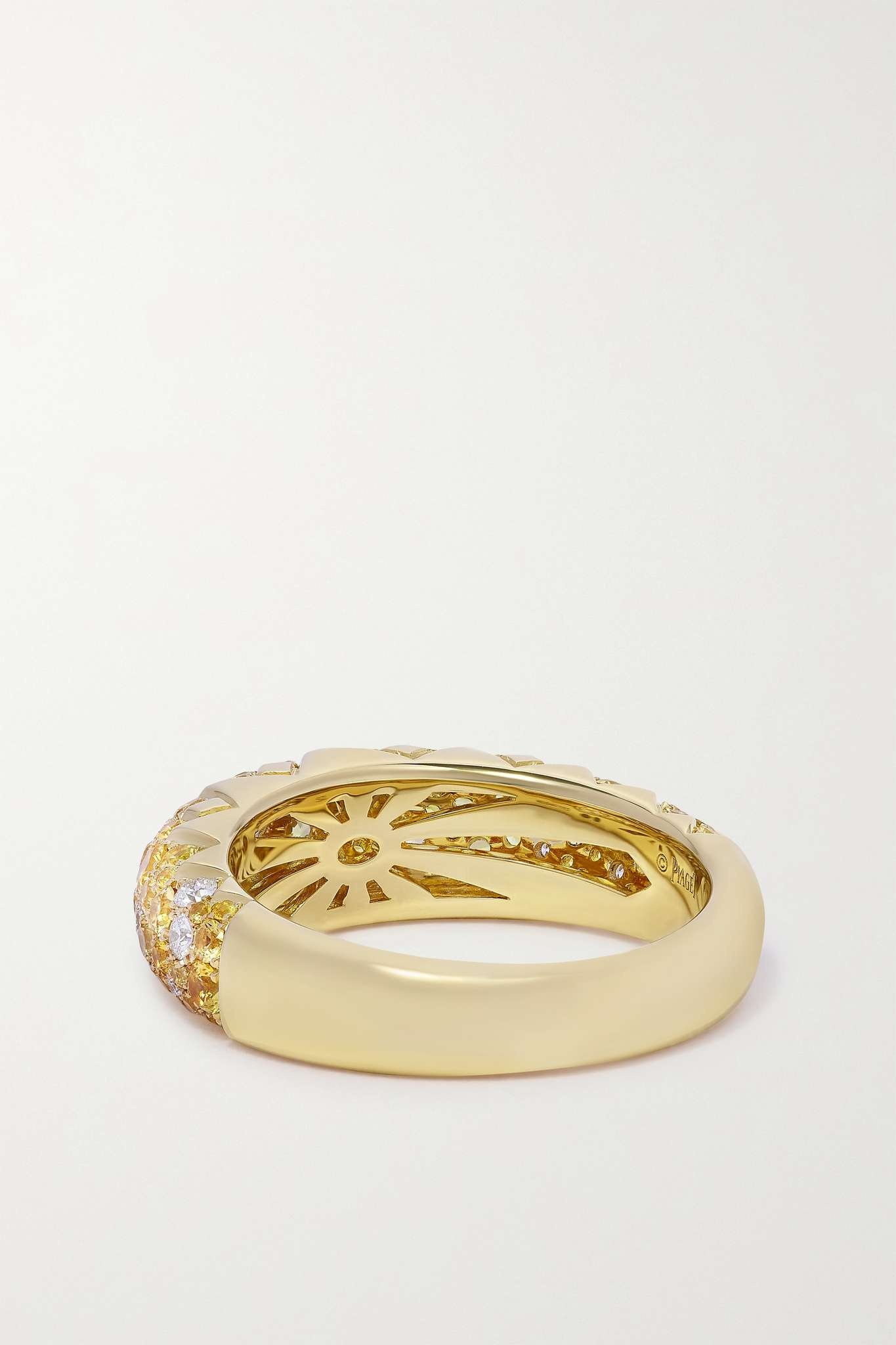 Sunlight 18-karat gold, sapphire and diamond ring - 3