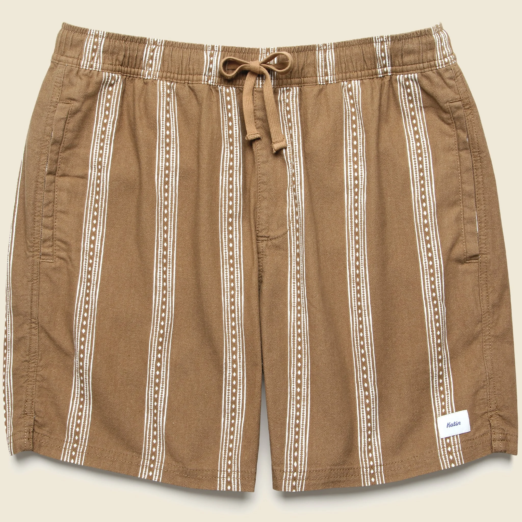 6.5" Cedar Local Shorts - Light Brown - 1
