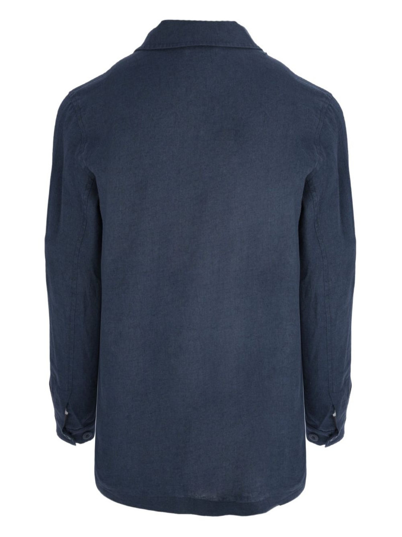 double-pocket linen shirt 3