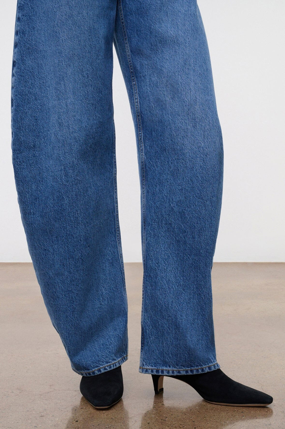 STAUD JACKSON BARREL JEAN VINTAGE WASH - 6