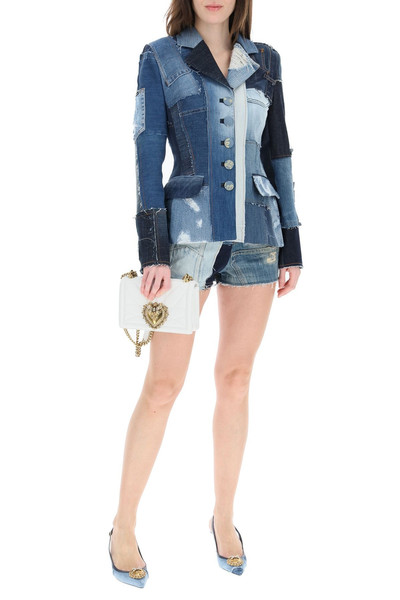 Dolce & Gabbana PATCHWORK DENIM SHORTS outlook