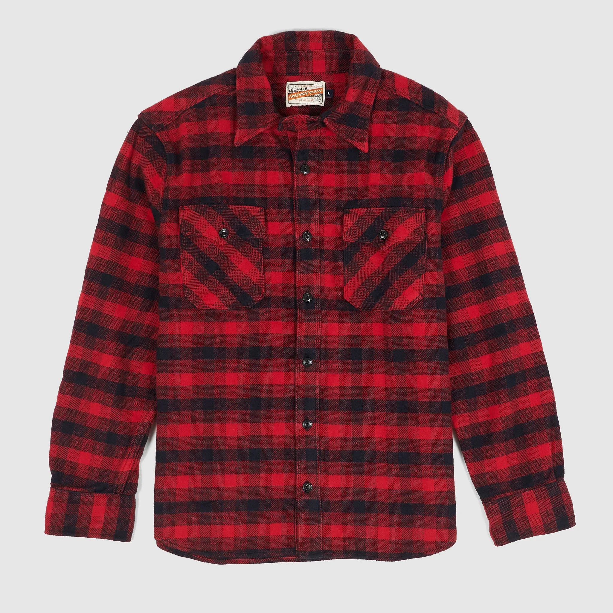 Freenote Cloth Buffalo Plaid Overshirt - 1