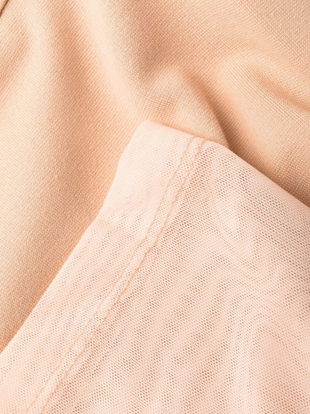 stud-detail sheer-paneling leggings - 6