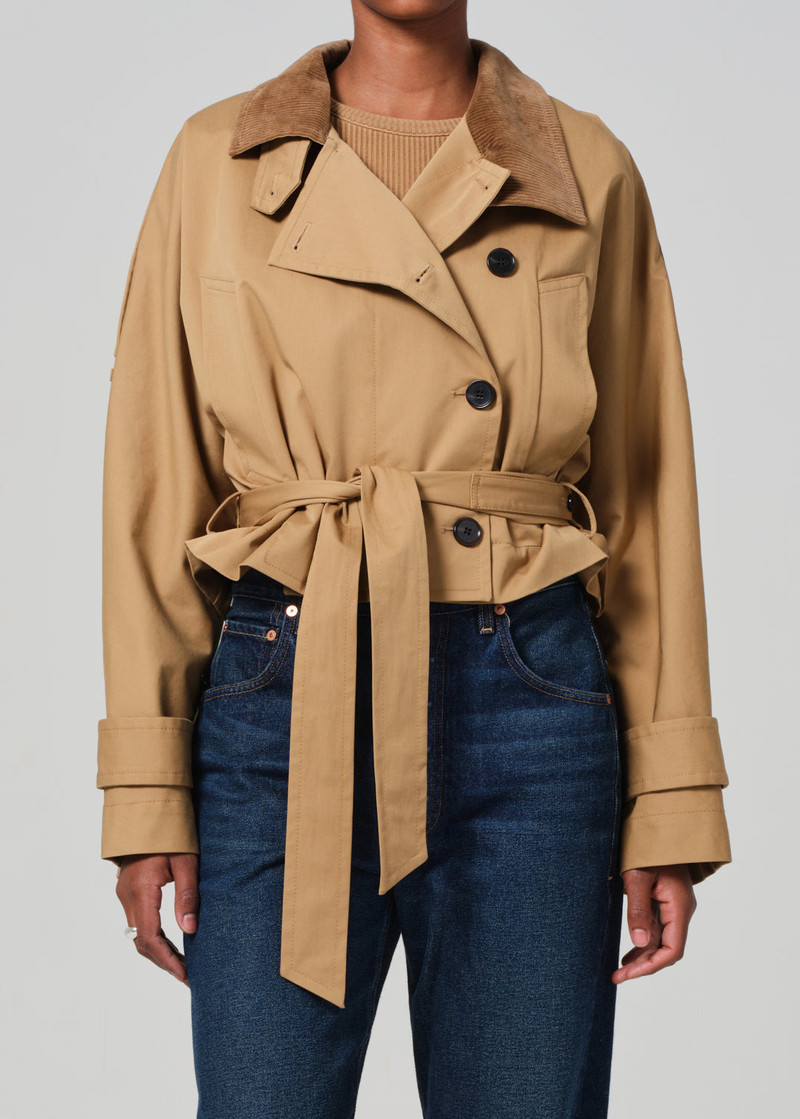 Citizens of Humanity Kiernen Cropped Barn Jacket
In British Tan outlook