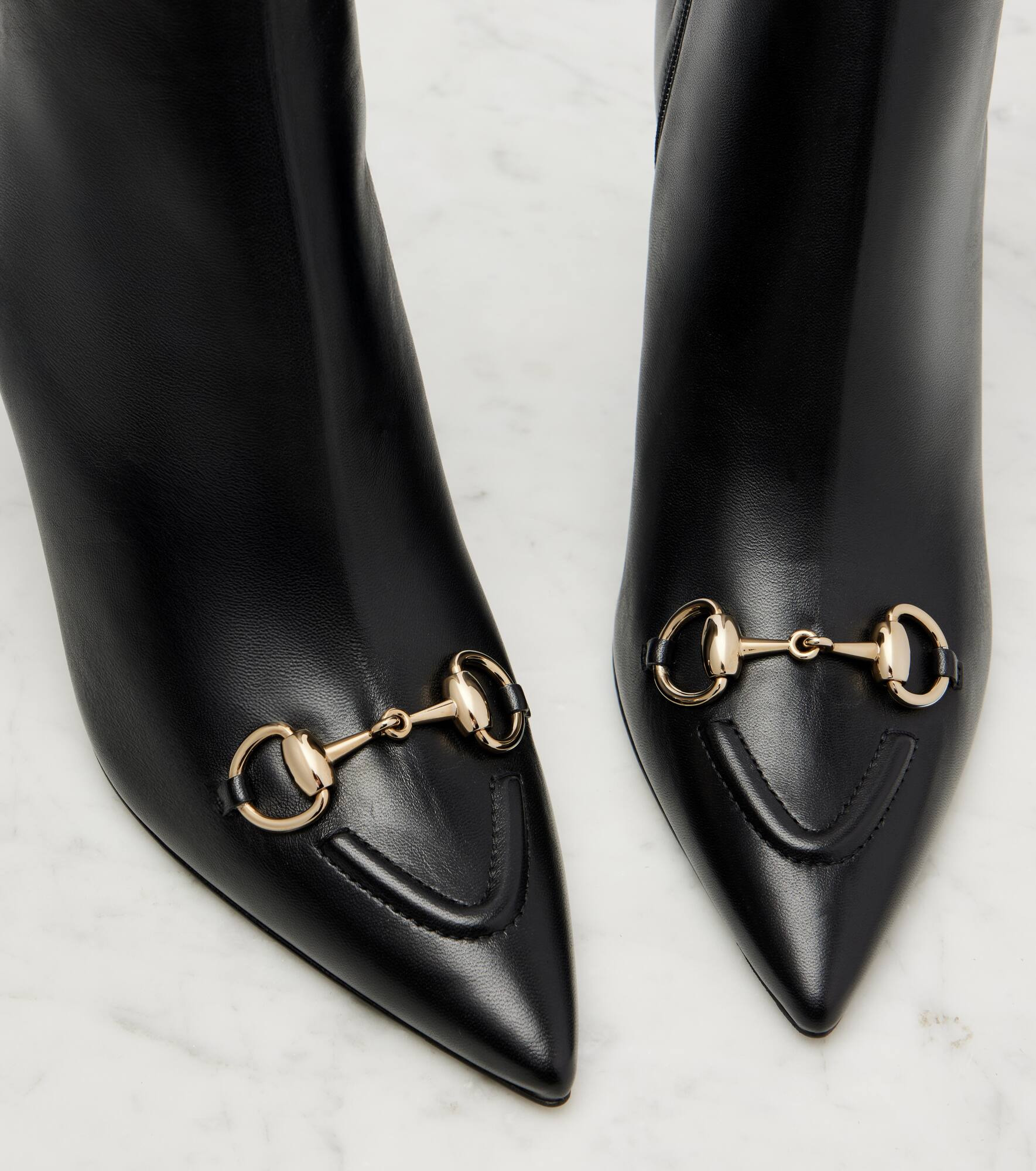 Erin Horsebit leather ankle boots - 5