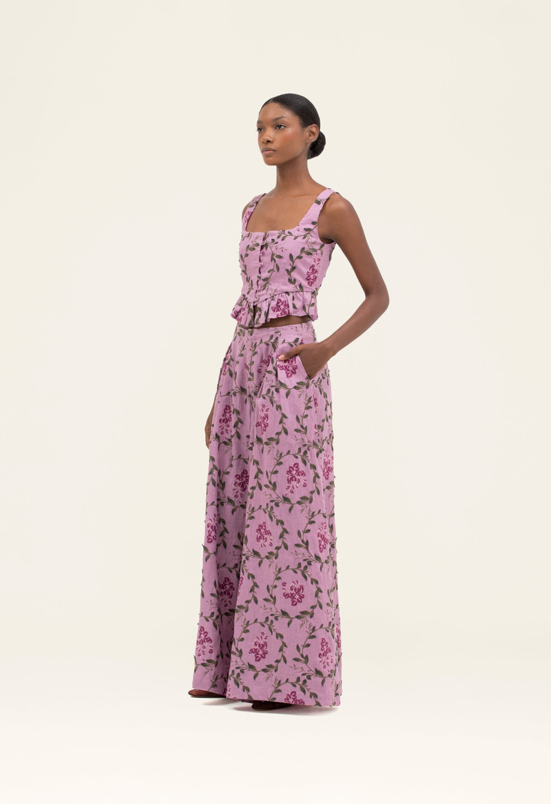 Eslabón Wisteria Cropped Top 5