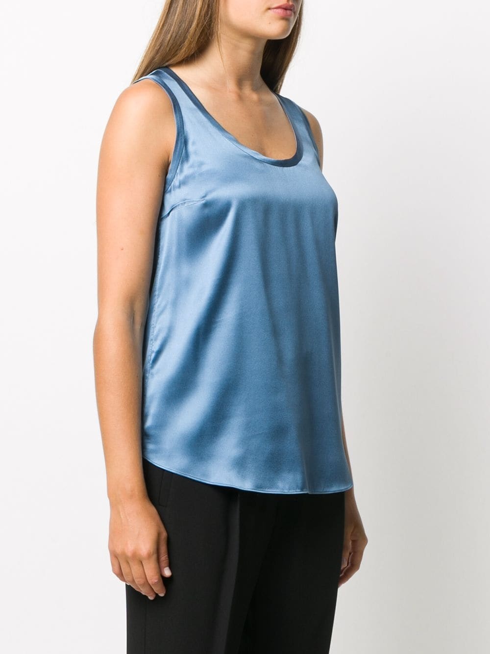 sleeveless scoop neck top - 3