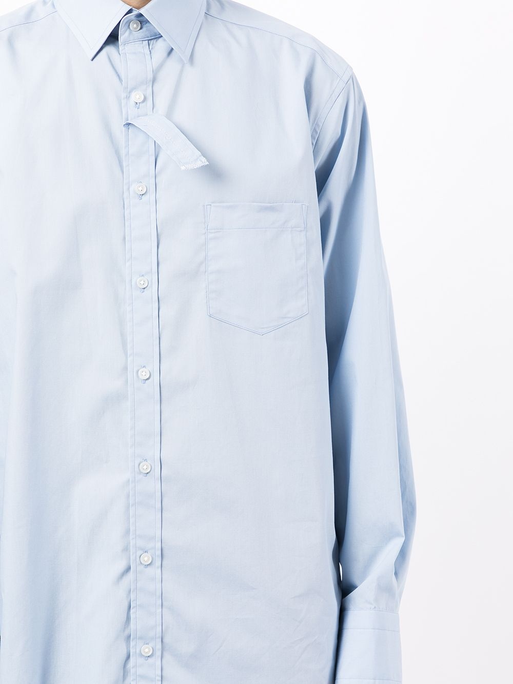 button-down oversized shirt - 5