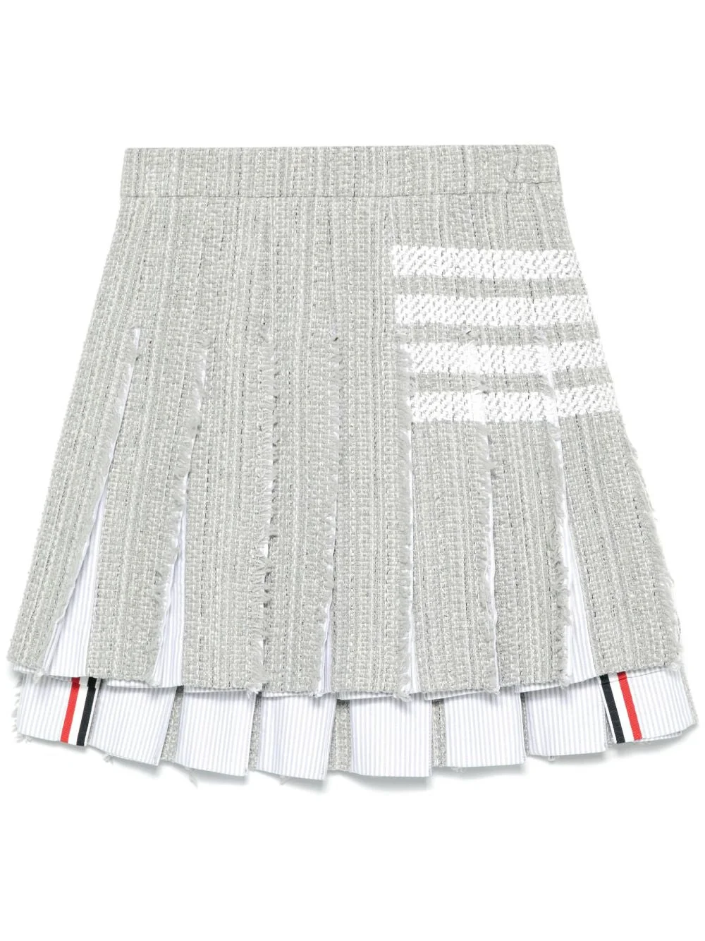 Thom Browne Women 4Bar Cotton Blend Skirt - 1