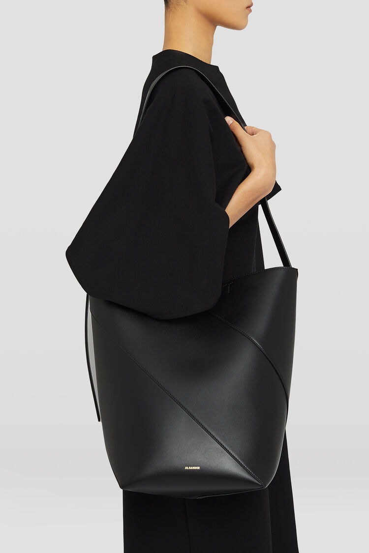【JIL SANDER】超特価セール★Vertigo Medium レザー トート Jil Sander Vertigo Medium Calfskin Tote Bag
