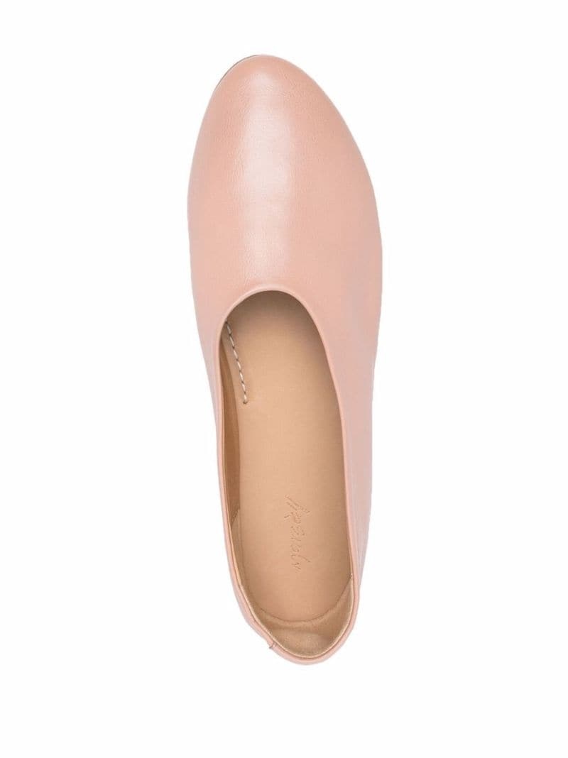 square toe ballerina shoes - 8