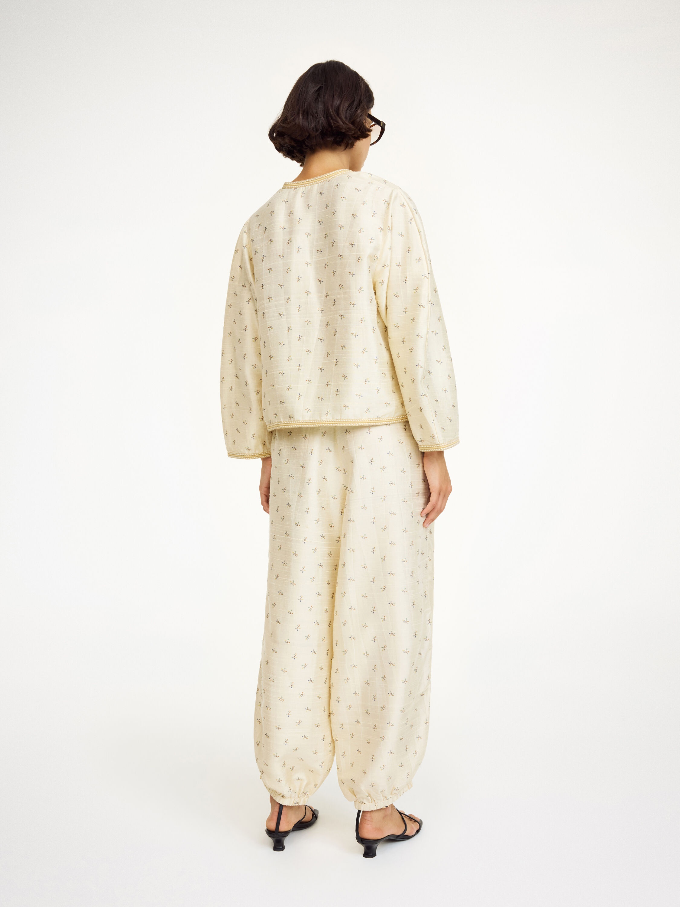 Lumonas silk trousers - 3
