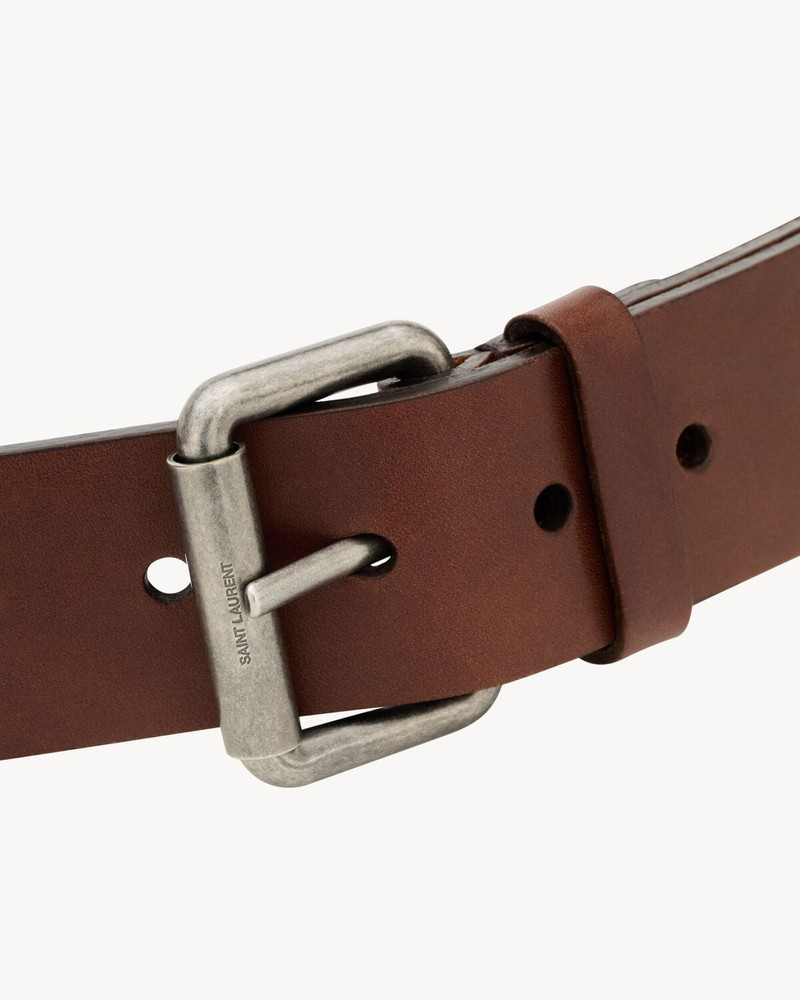 MOTORCYCLE BELT IN LEATHER 3