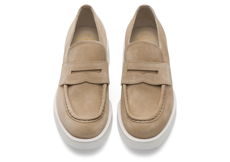 Lynton l
Suede Loafer Stone 3
