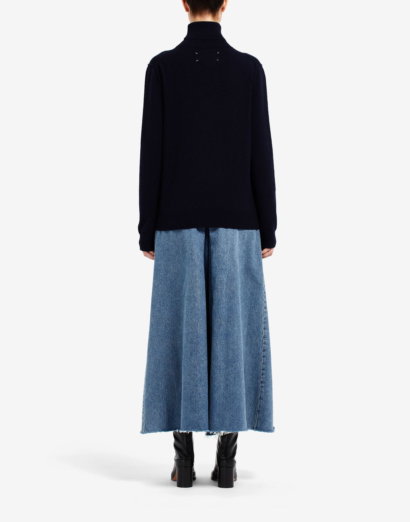 Eco cashmere high-neck sweater - 4