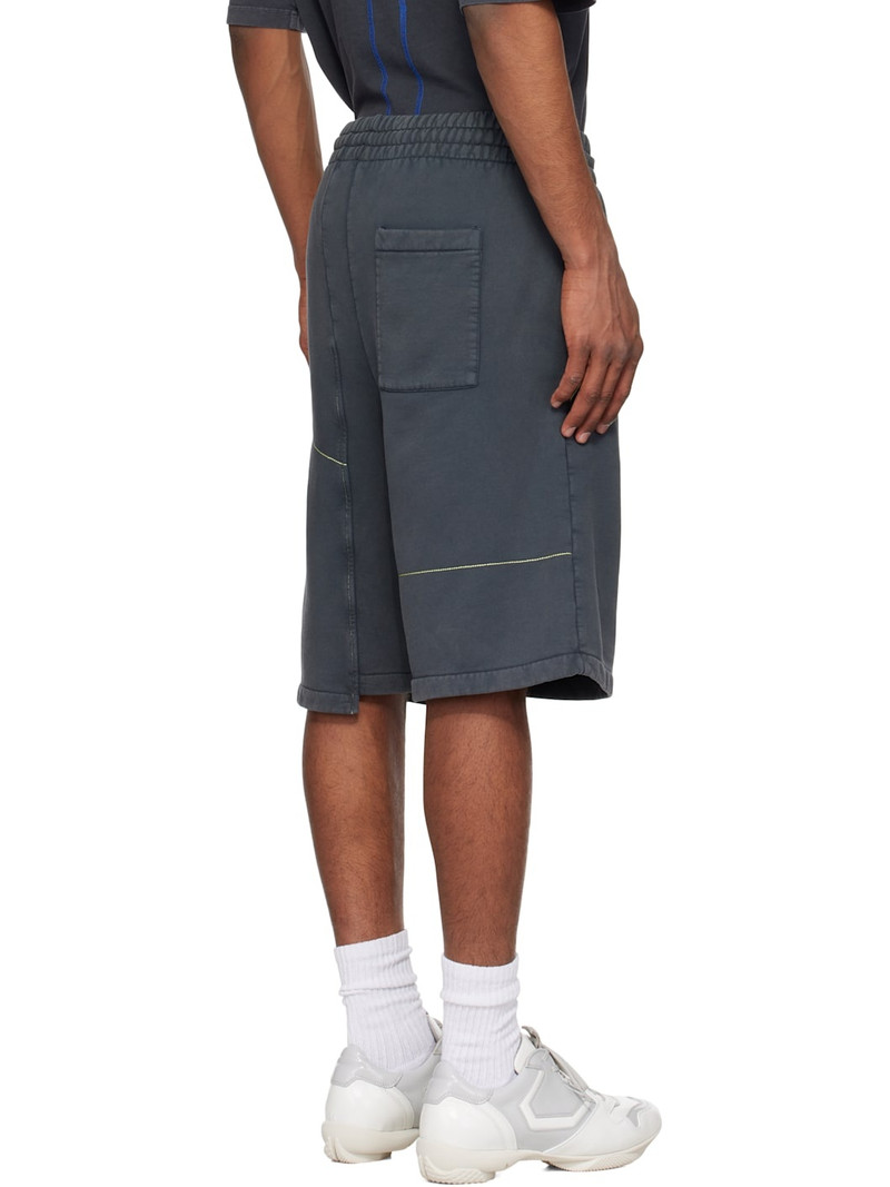 Gray Oblique Shorts 3