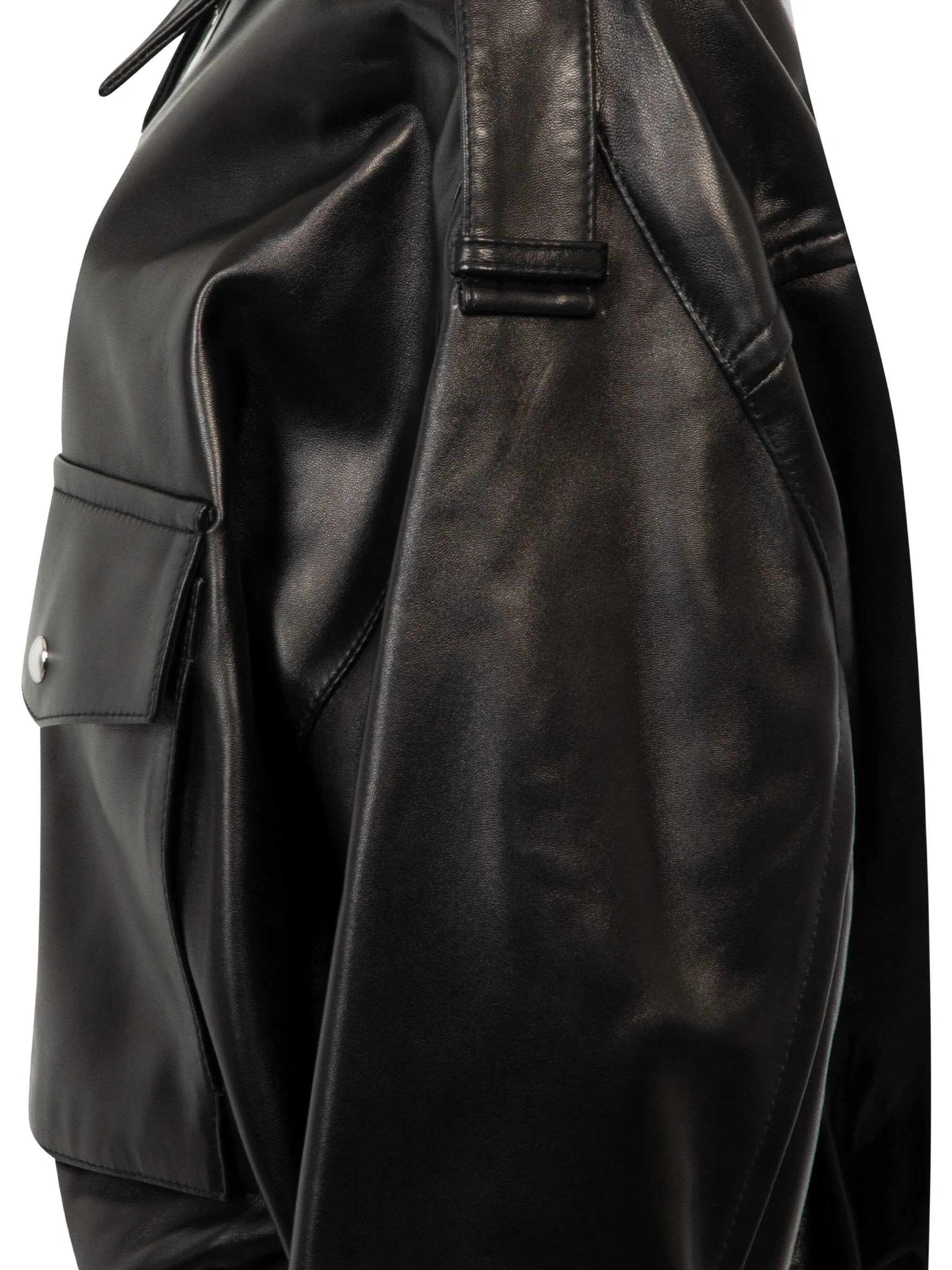 Khaite Owey Leather Jacket - 3