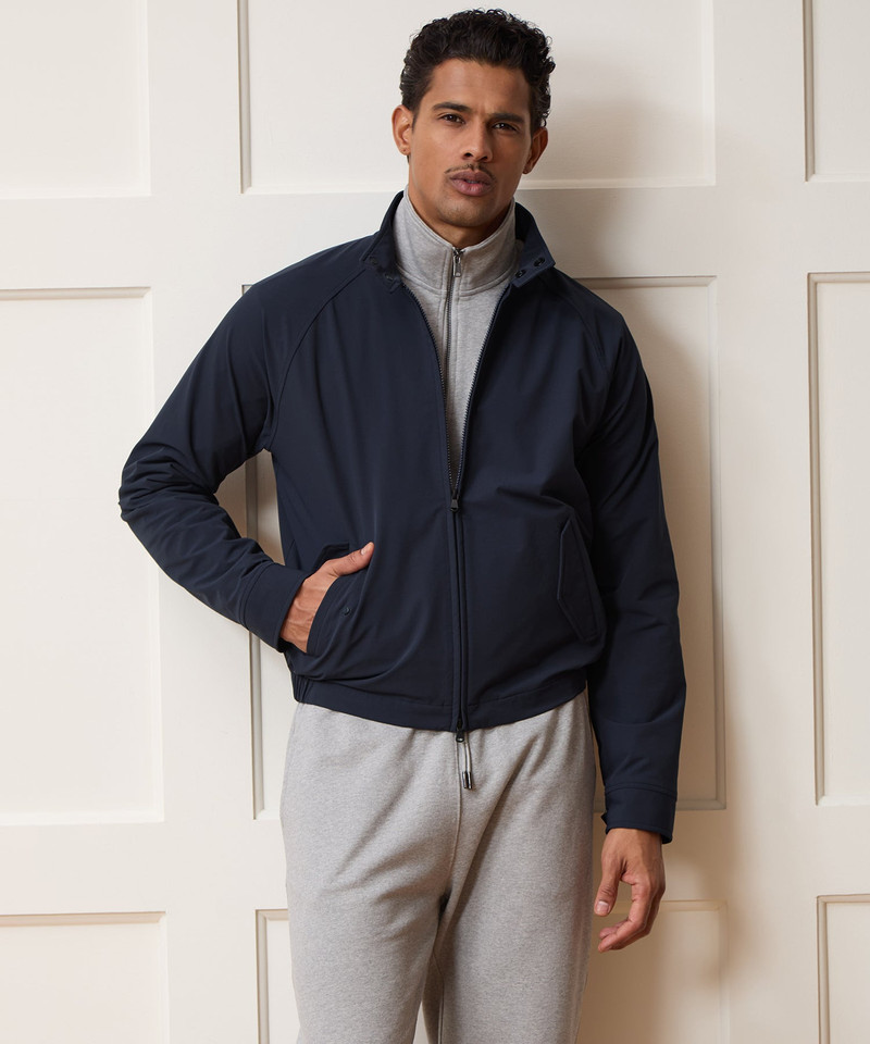 TODD SNYDER Nylon Harrington Jacket outlook