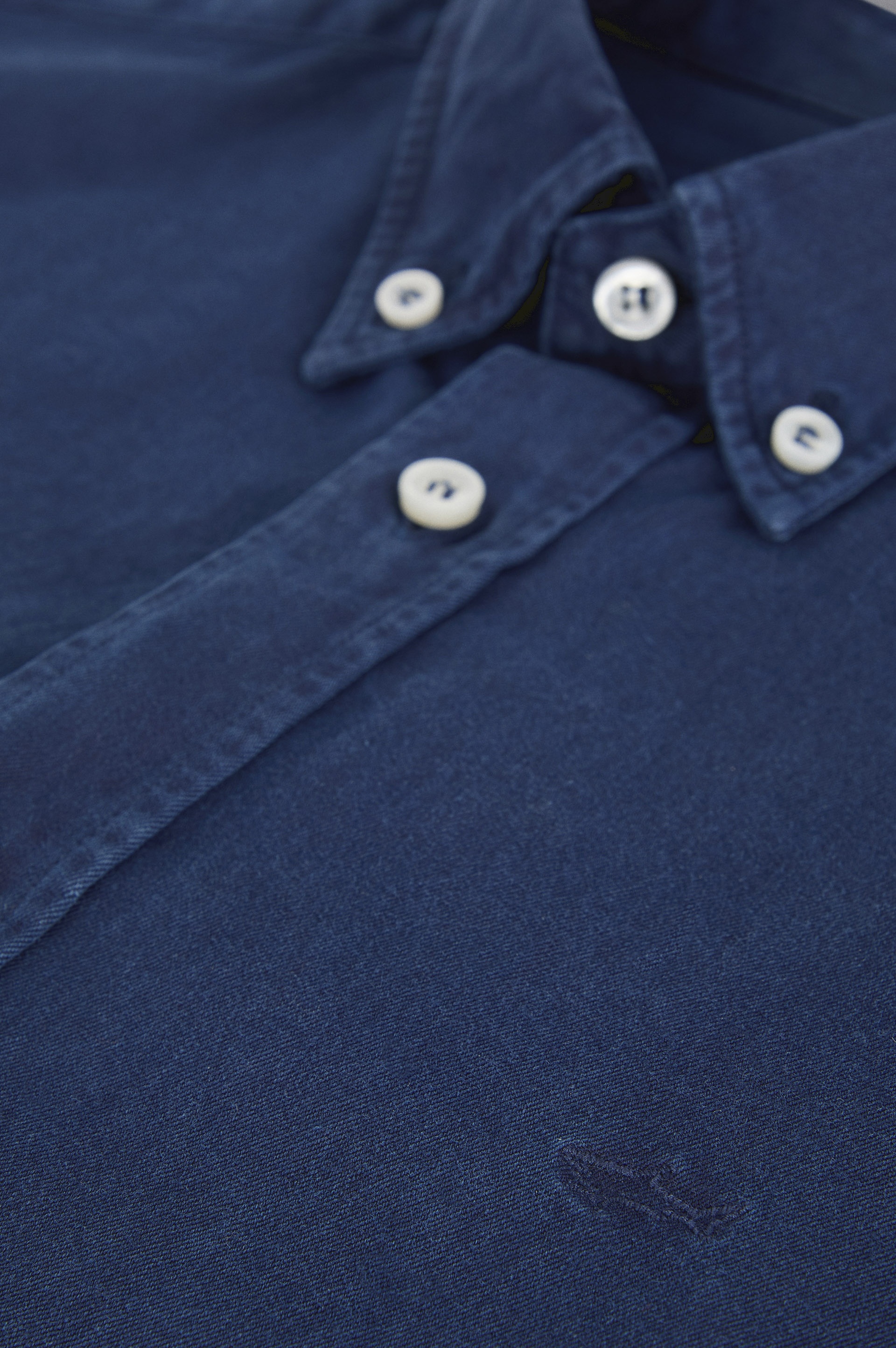 DENIM COTTON SHIRT - 5