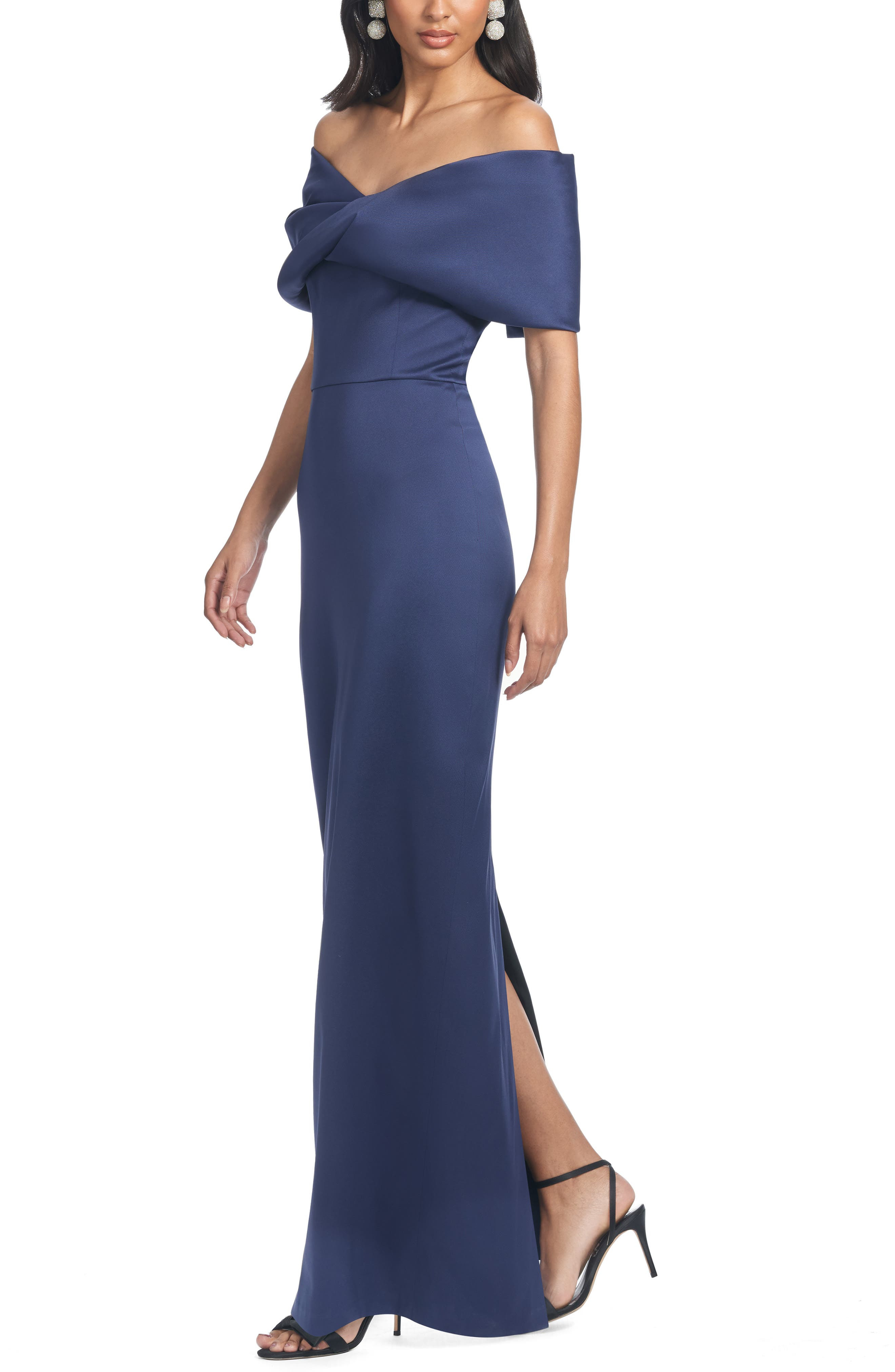 Sachin & Babi Viveca Off the Shoulder Gown in Night Sky at Nordstrom - 3