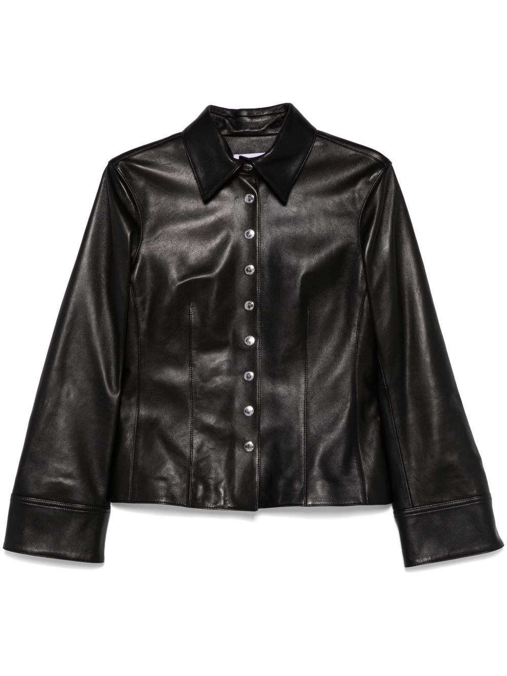 leather shirt - 1