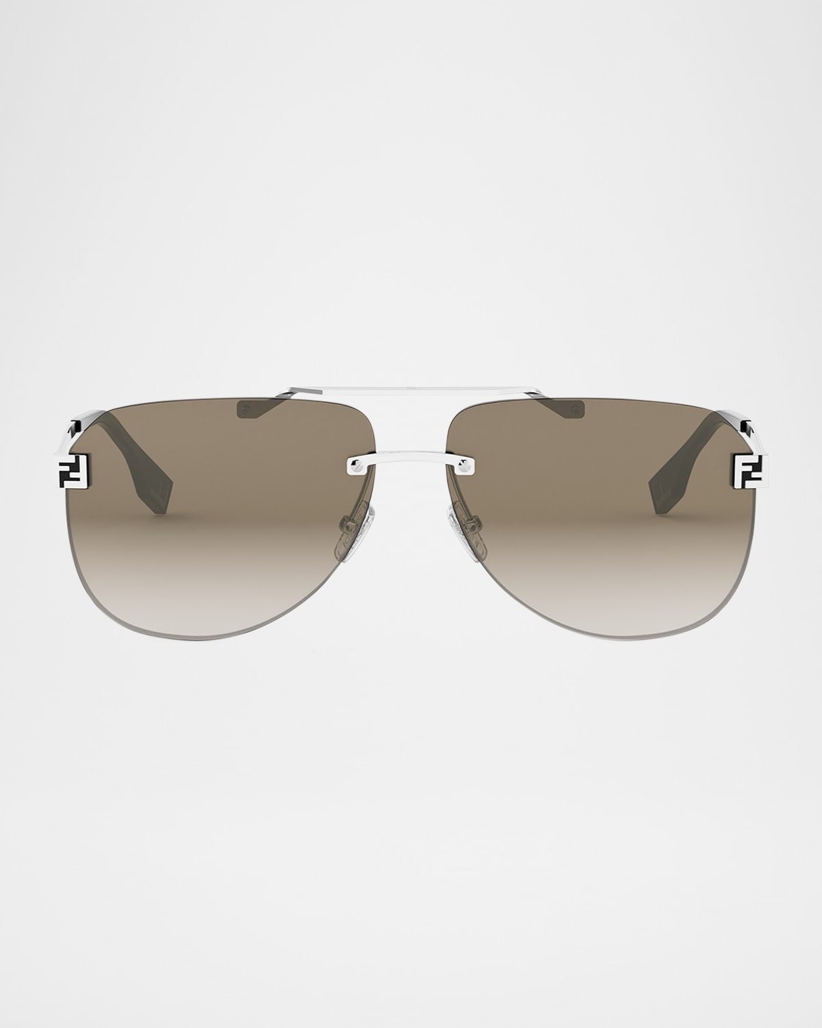 Men's Sky Monogram Metal Sunglasses - 1