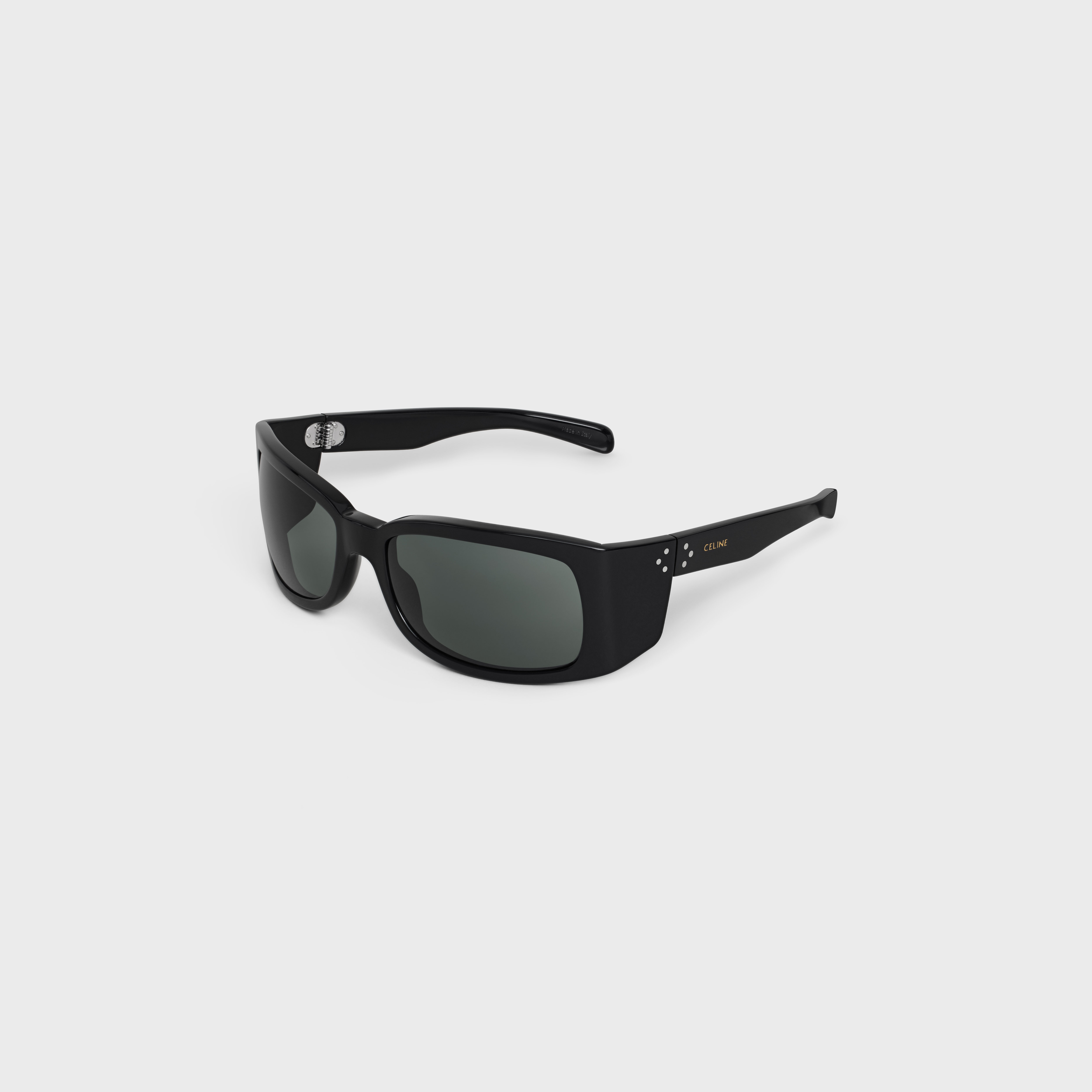 Black Frame 54 Sunglasses in Acetate - 2