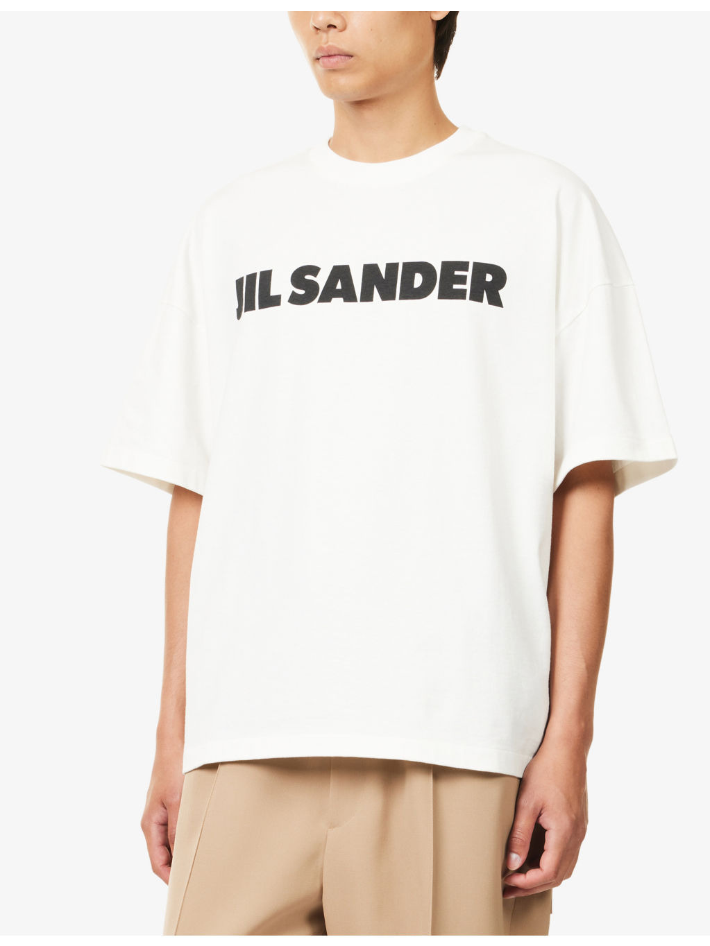 Logo-Print Crewneck Cotton T-Shirt - 3