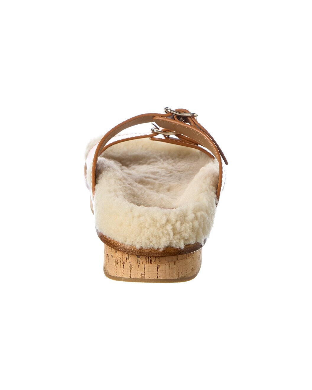 Chloé Marah Leather & Shearling Sandal - 3