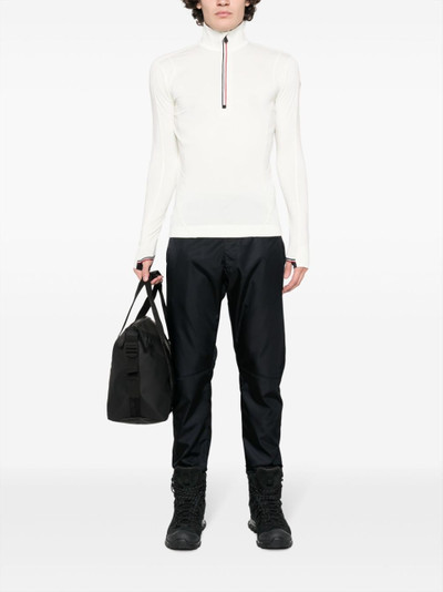Moncler Grenoble half-zip high-neck sweatshirt outlook