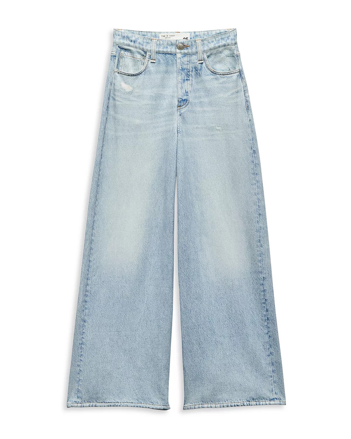 Miramar Sofie Cropped Cotton Terry Sweatpant Jeans in Meadowblue - 5