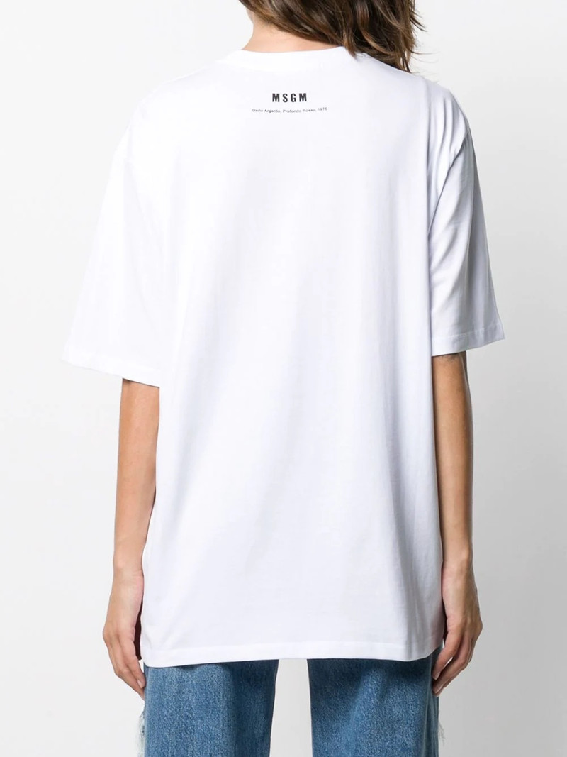 Profondo Rossa print T-shirt 4