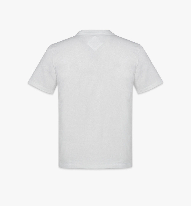MCM Laurel Logo Print T-Shirt in Organic Cotton outlook