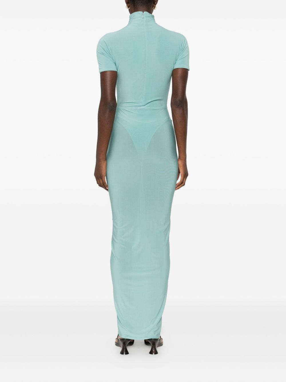 Jersey draped dress - 2