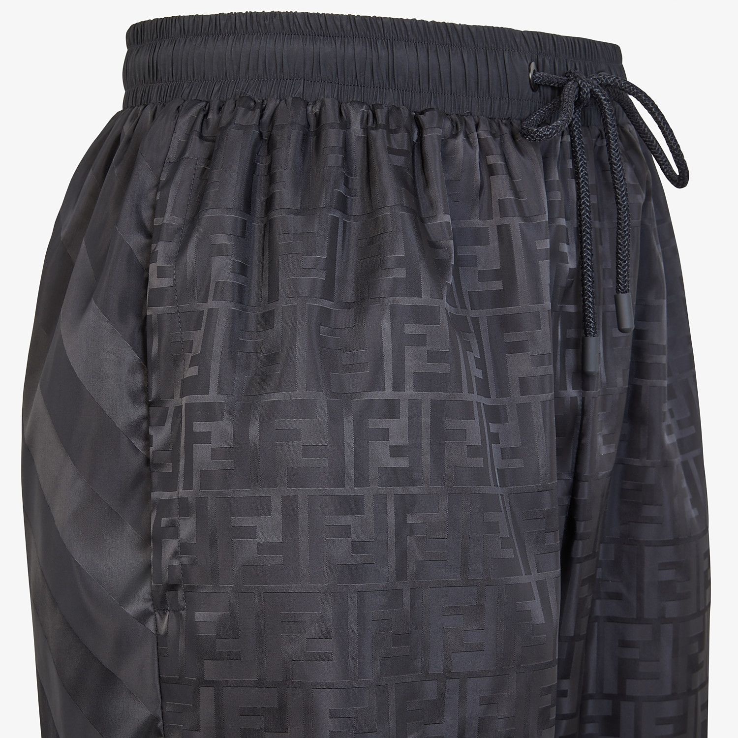 Black nylon Bermudas - 3