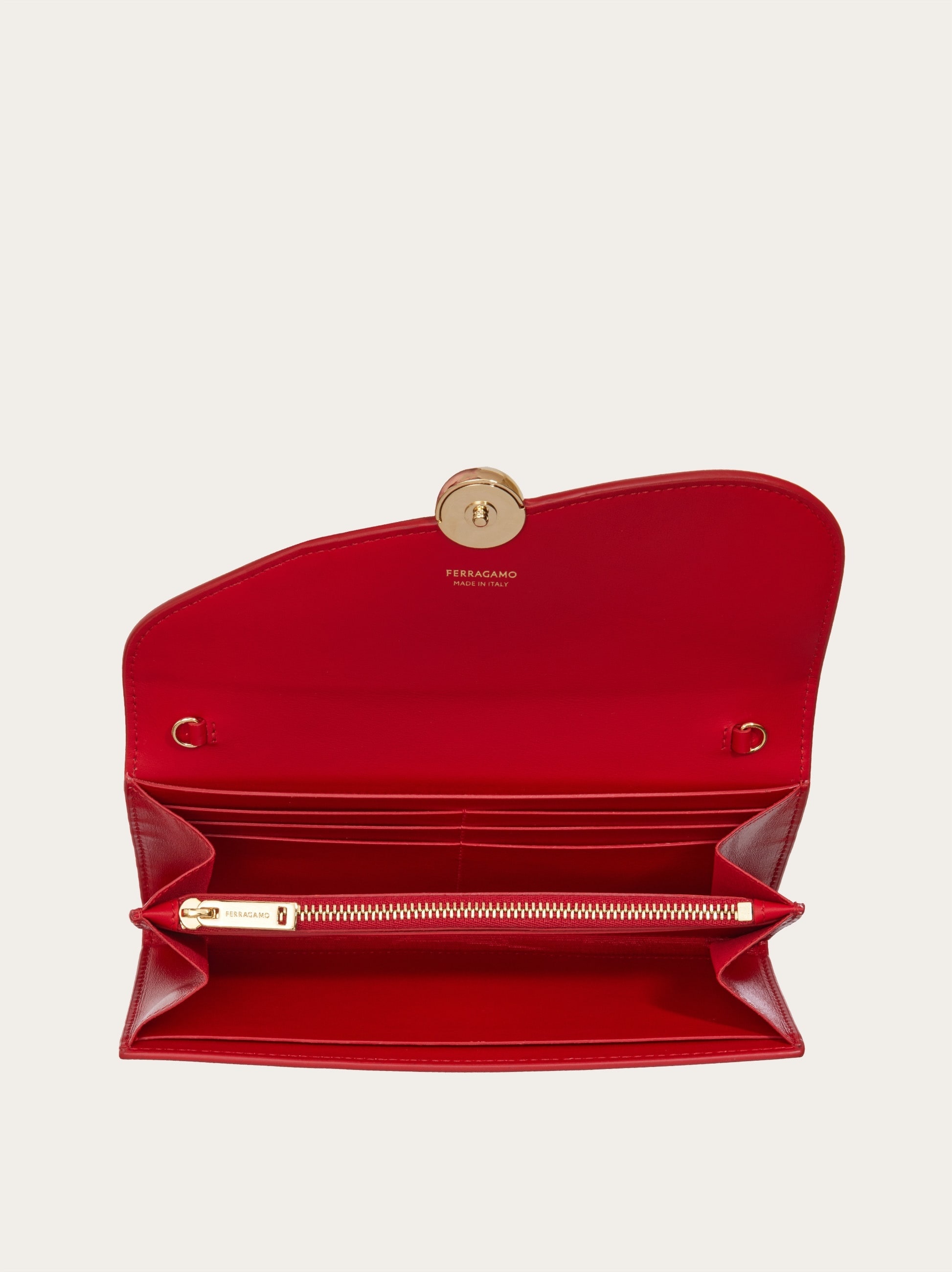 Asymmetrical flap wallet - 4
